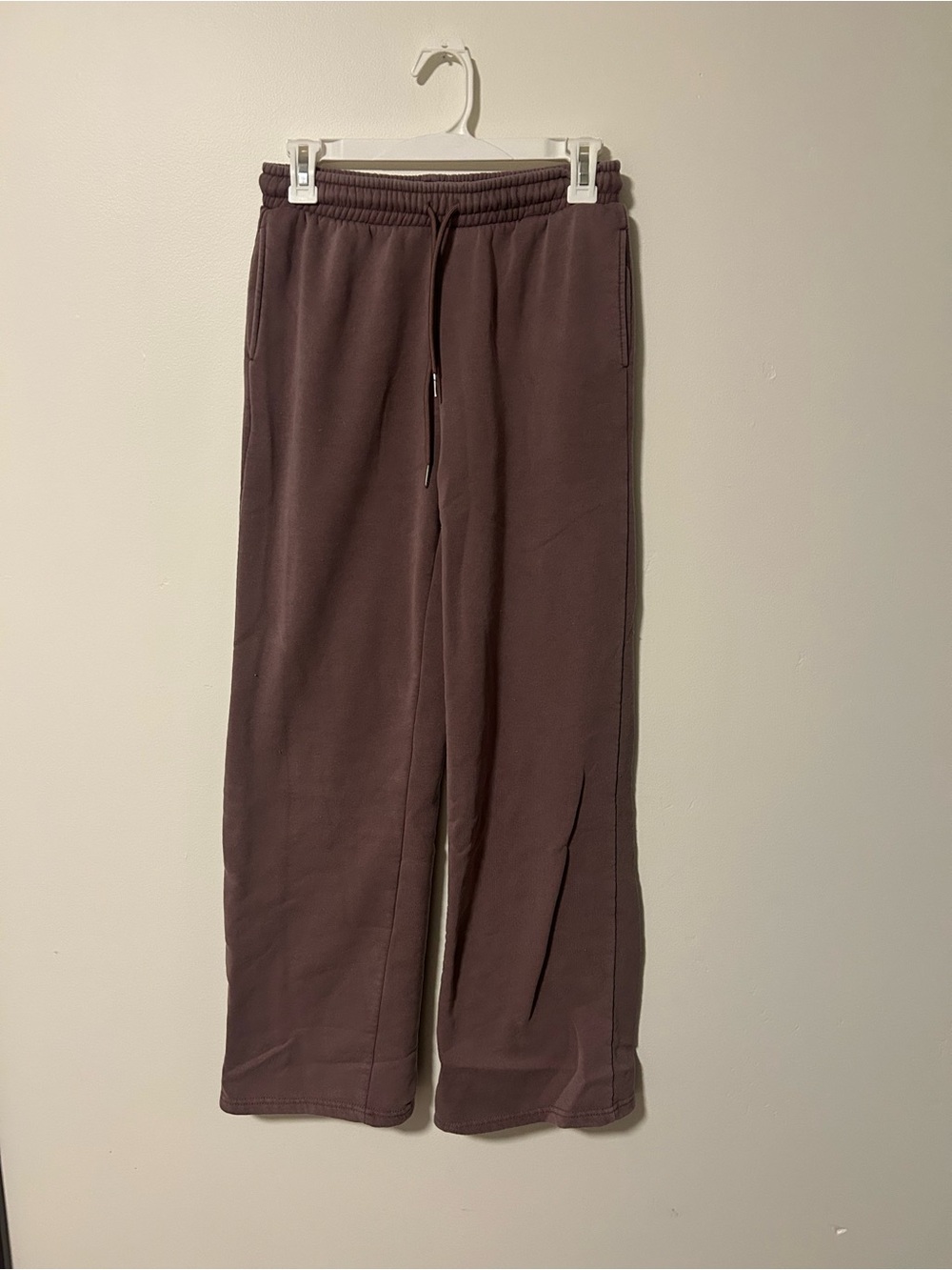 Women’s Casual Drawstring Pants in Plum